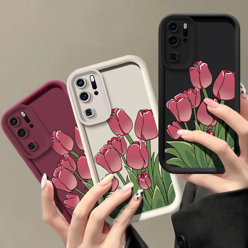 حافظة هاتف عصرية مطبوعة بالزهور لهاتف انفينيكس هوت 60 برو بلس 50 40i 30i GT 10 20 Play Zero 30 غطاء ناعم مقاوم للصدمات غير لامع من البولي يوريثان الحراري