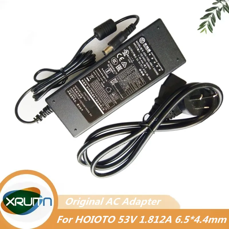 

Original HOIOTO 53V 1.812A 96W AC DC Switching Adapter ADS-110DL-48N-1 530096E For Dahua Video Recorder Power Supply Charger