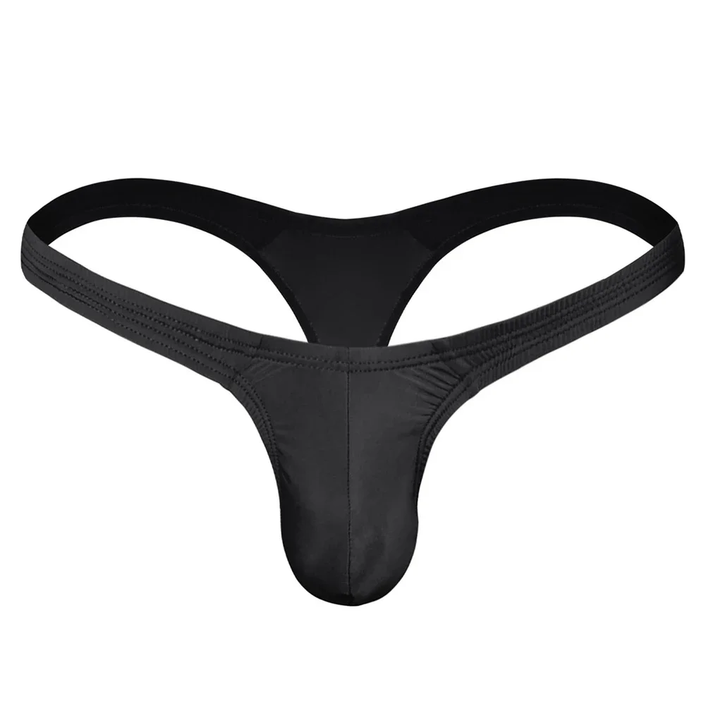 

Clothes Men Thong Thong Trunks Underpant Underwear Bikini Lingerie Panties Solid T-back Breathable Bugle Pouch