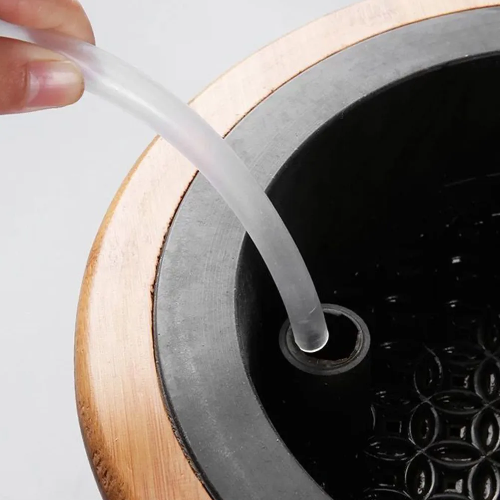 

1Set Tea Tray Drainage Hose with Suction Ball Reusable Flexible Drain for Tea Ceremony Table Stylish Teaware Accessory