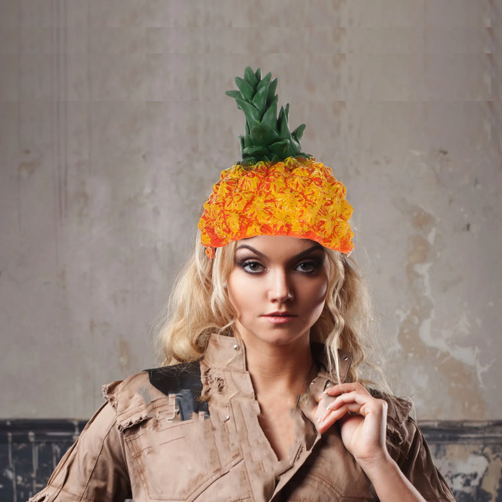 

Pineapple Masks Tropical Party Hat For Adult Kids Summer Beach Luau Festival Cosplay Costume Party Supplies