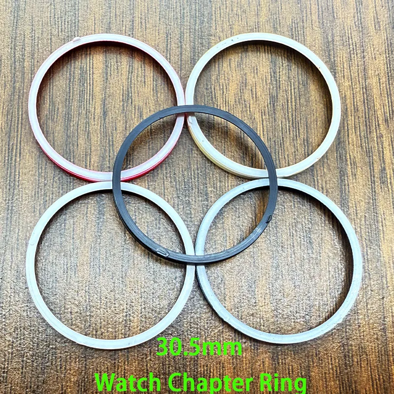 Mod Watch チャプターリング SKX007 SKX009 SRPD NH35 NH36 時計ケース交換用プラスチックインナーリングサイズ 30.5 ミリメートル × 27.4 ミリメートル時計部品