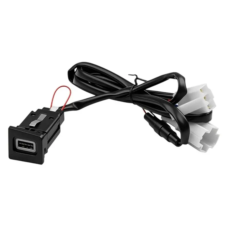Daily Sale Car USB Fast Charging Port QC3.0 Adapter Cable 80Cm For VW CC 2011-2012 Passat B6 For Phone Outlet Power Sock