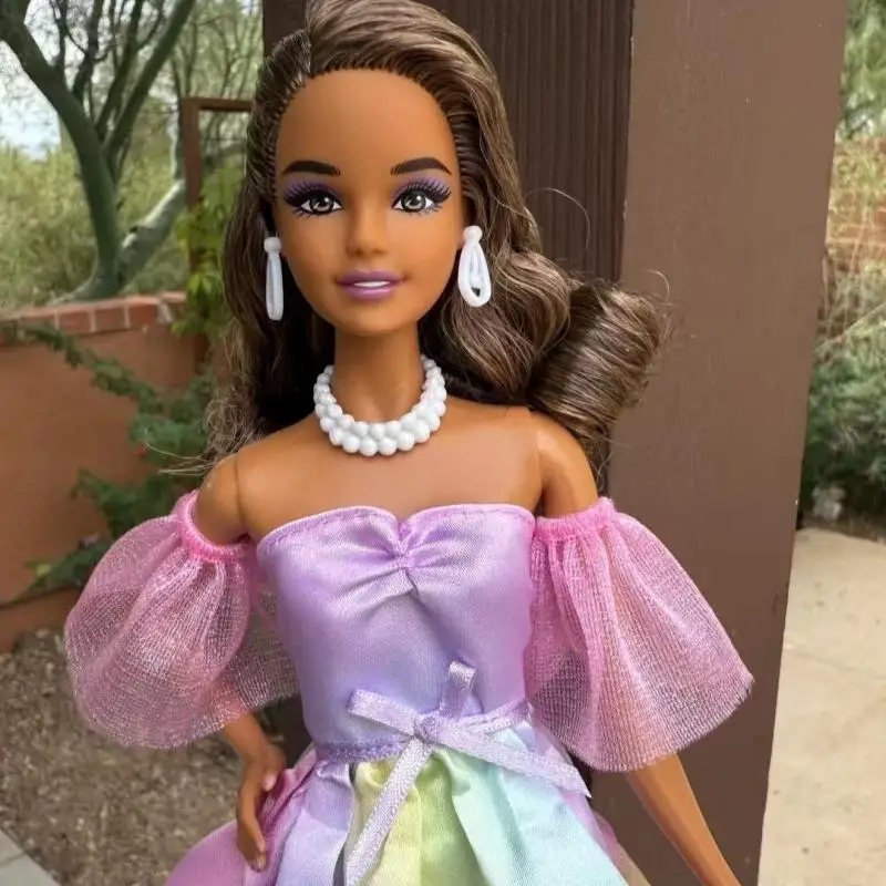 

Barbie Signature Birthday Wishes Collectible Doll 2026 Adult Collector Figurine Memorial Keepsake for Gift