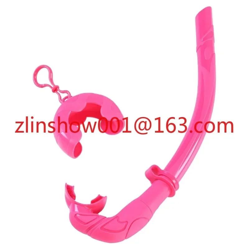 Foldable silicone dive equipment snorkel tube for Adults