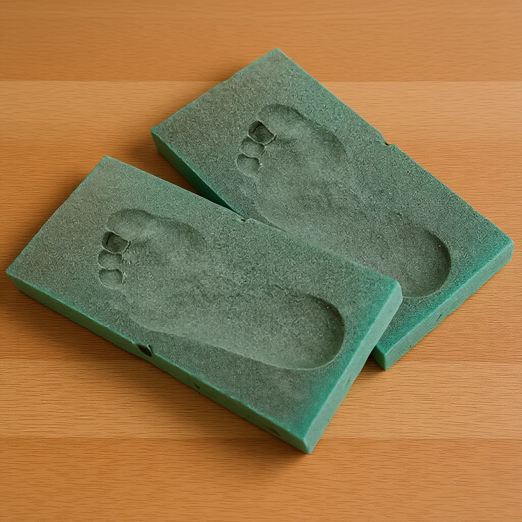 

Коробка из пеноматериала для отпечатков стоп, индивидуальная ортопедическая форма для стоп, многофункциональная мягкая пенопластовая коробка для изготовления слепков стоп и облегчения боли при стопахолонгиазе