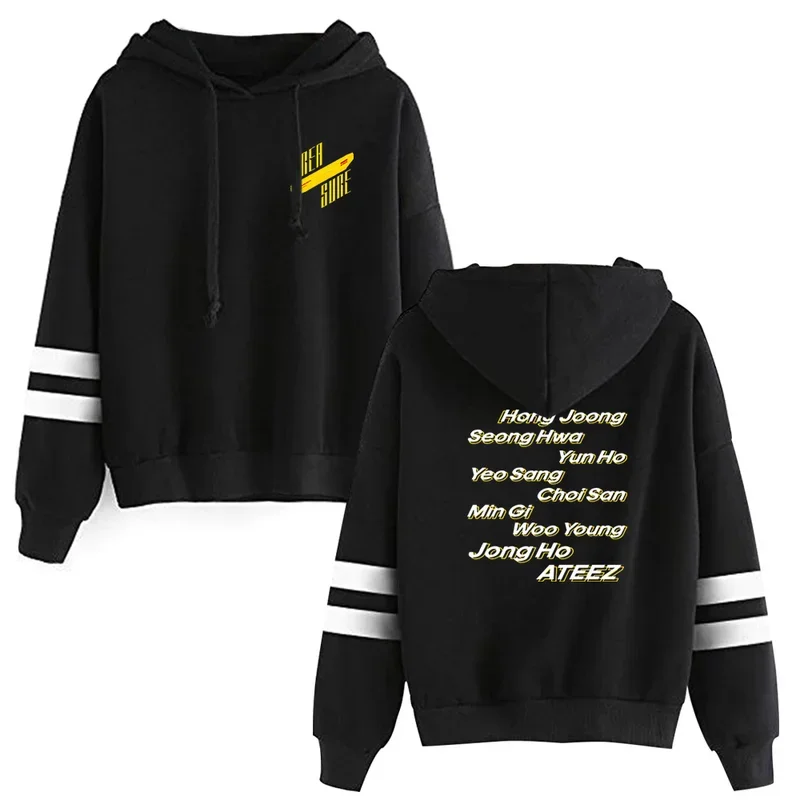 New ATEEZ Hoodies Sweatshirt Boys/Girls Kpop ATEEZ Hot Sale Hoodie a Teenager Z Women Long Sleeve Pullover Hooded Casual Clothes