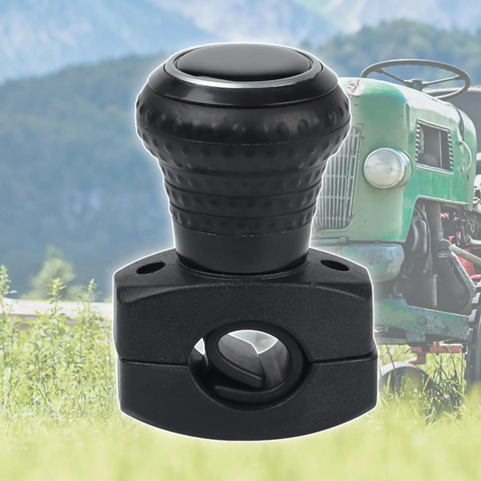 

Car Steering Wheel Spinner Knob Driving Knob Hand Control Booster Ball Suicide Spinner Knob for Cars Facilitates Maneuvers