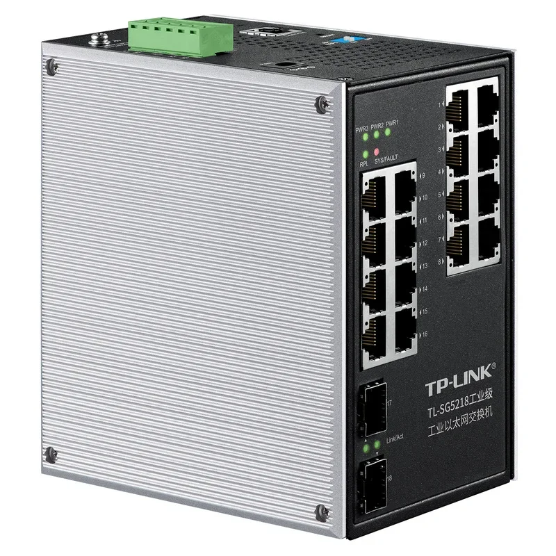 TP-LINKTL-SG5218 Industrial Grade Dual Band Wireless Client 2.4G And 5G Dual Band Optional RF Industrial Ethernet Switch