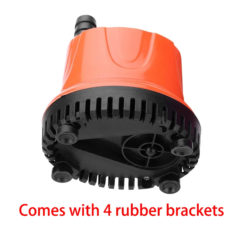 30/45/60/85/110w Fish Tank Bottom Suction Submersible Pump Mute Pump Multi-functional Small Suction Pump with Joint