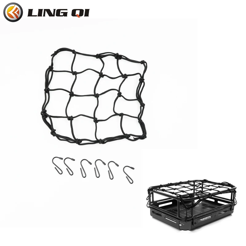 LESQUE  Cargo Net Made Of Rubber Heavy Duty Bungee Net For SUPER73 Helmet Luggage Thicken Netting Fit To Bike Super 73