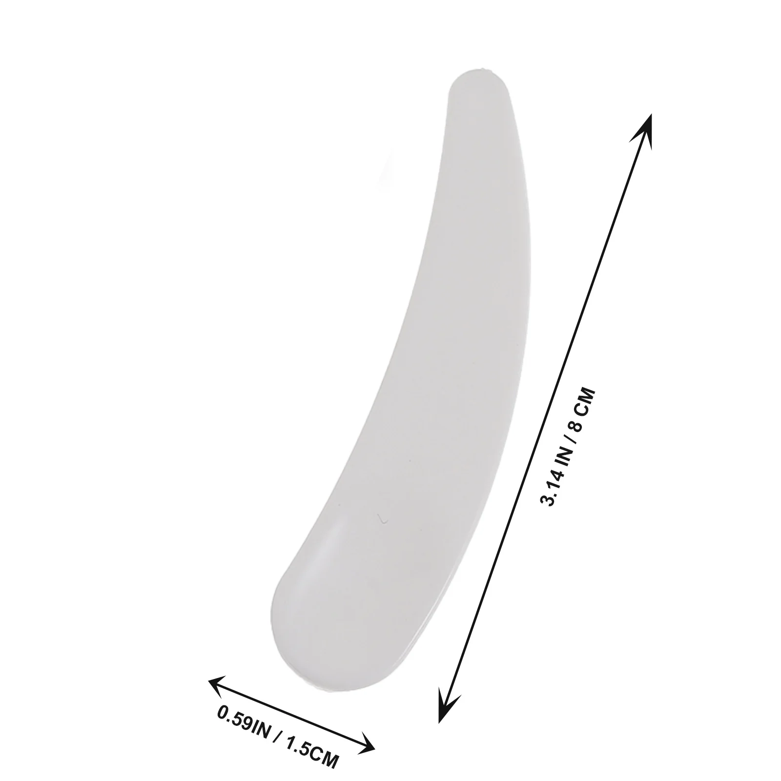 

10Pcs Transparent Facial Cream Spoons Makeup Spatulas Scoops Eye Cream Tools Beauty Applicators Makeup Spoon