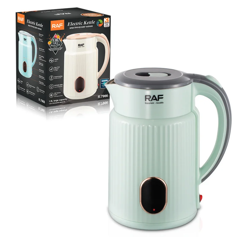 

Европейский стандартный кухонный электрический чайник для здоровья, двухслойный антисухой чайник 1,8 л R7966