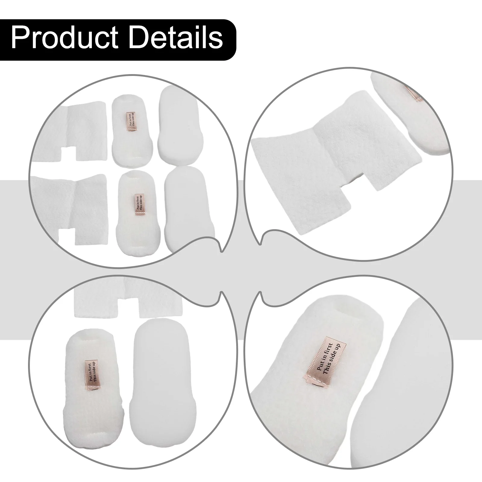 4Pack for washable Foam & Felt Filters for Shark HZ600 HZ602 HZ700 HZ702 QS700 Easy to Rinse Compatible with XFFKHZ2000