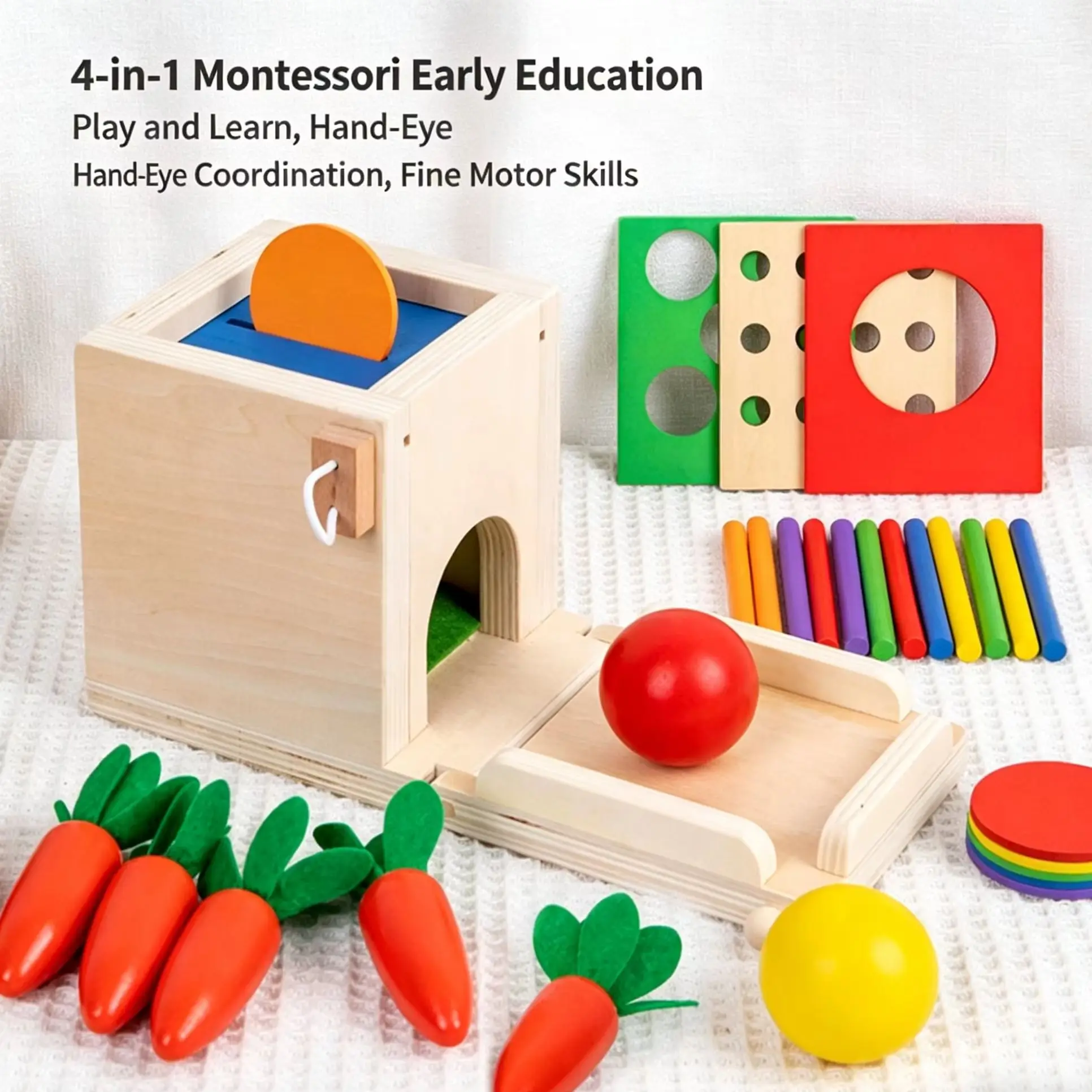 jouet-educatif-en-bois-5-en-1-multifonctionnel-pour-enfants-boite-a-monnaie-jeu-de-correspondance-de-billes-jeu-de-piquet-jeu-de-tirer-la-carotte-jouet-d'intelligence