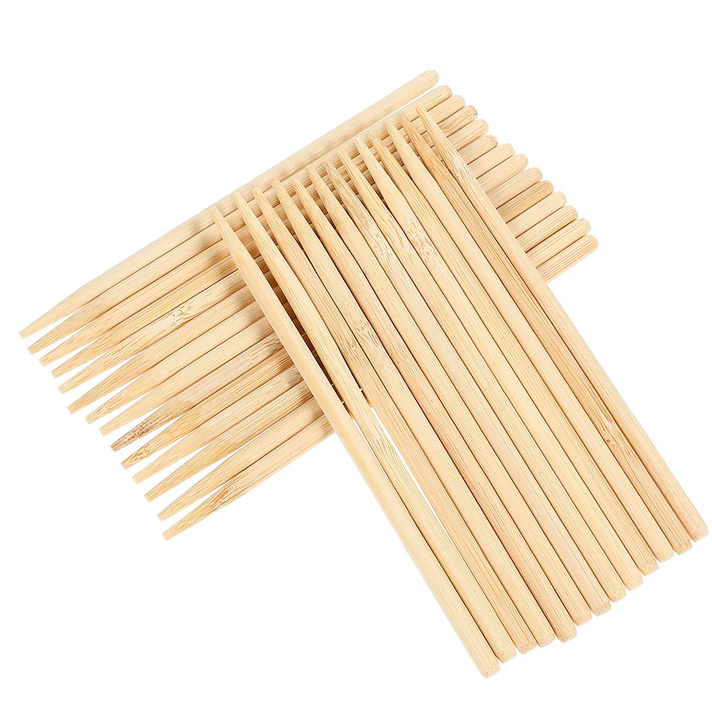 100 Pcs Scraper Brush Scratch Paper Drawing Wooden Stylus Pen Fine Texture Sticks