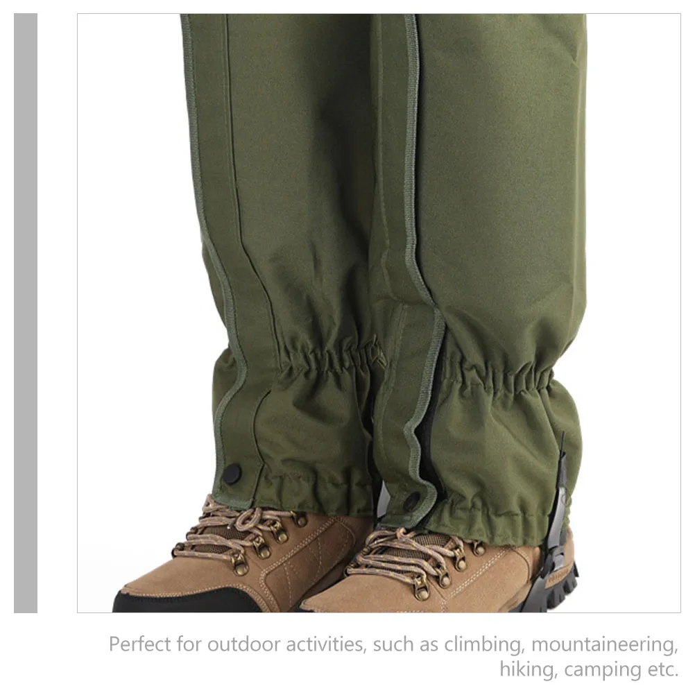 

Water Proof Snow Gaiters for Men Leg Sets Polyester Hiking Protector Skiing Cover Outdoor Accessories Winter Travel