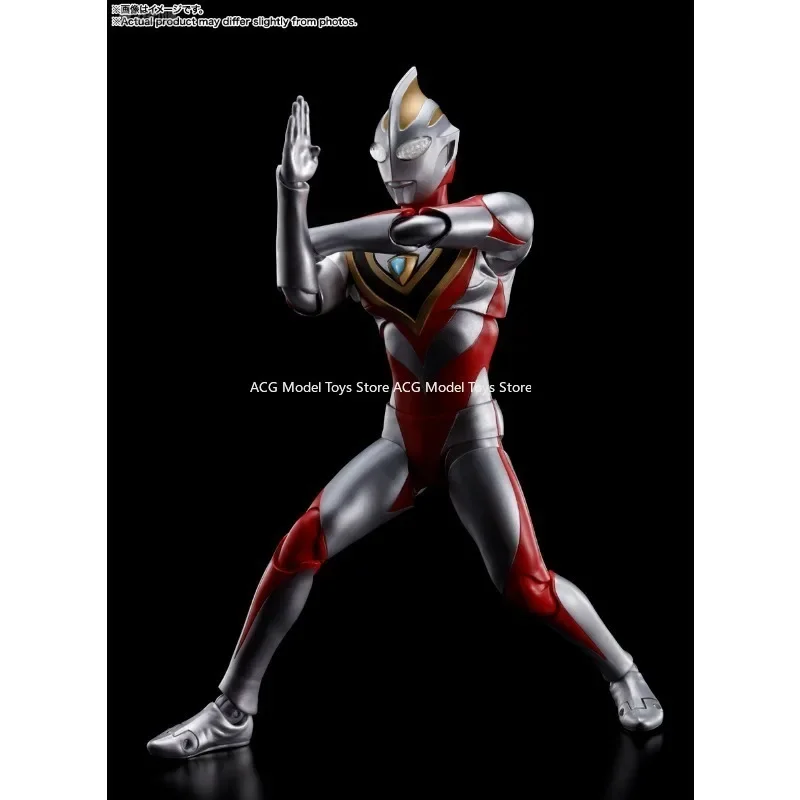 In Stock Original Bandai S.H.Figuarts SHF Tokusatsu Ultraman Gaia Version 2 V2 Action Figure Toys Collection Model Gift