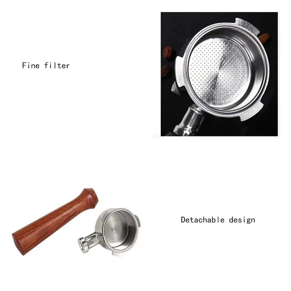 Coffee Portafilter 51MM Double Spout Coffee Filter Basket for Delonghi 680/685 Coffee Machine Espresso Accessories Barista Tools