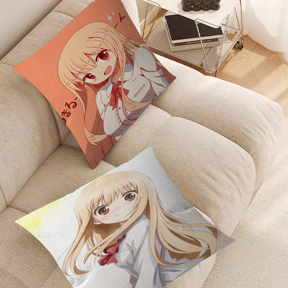 

Himouto Umaru-chan Cushion Cover 30x50 Polyester Sofa Cushions Decorative Throw Pillows Home Decoration Pillowcover