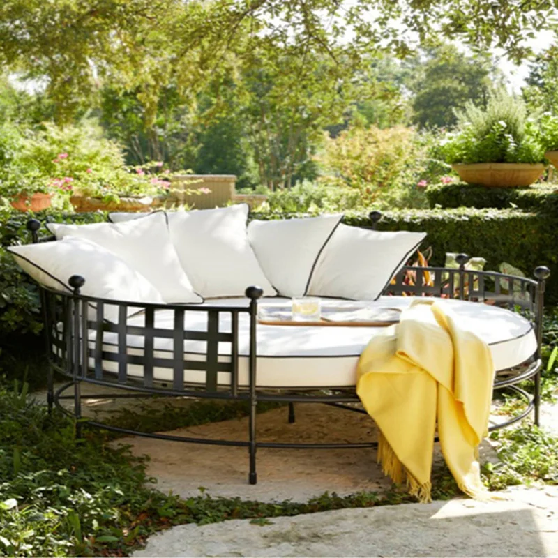 Portable european Garden Furniture Sets trendy aesthetic organizer multifunctional Portable