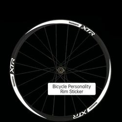 MTB wheel sticker width 20mm Road Bike Rim Decals Reflective Cycling Stickers 20