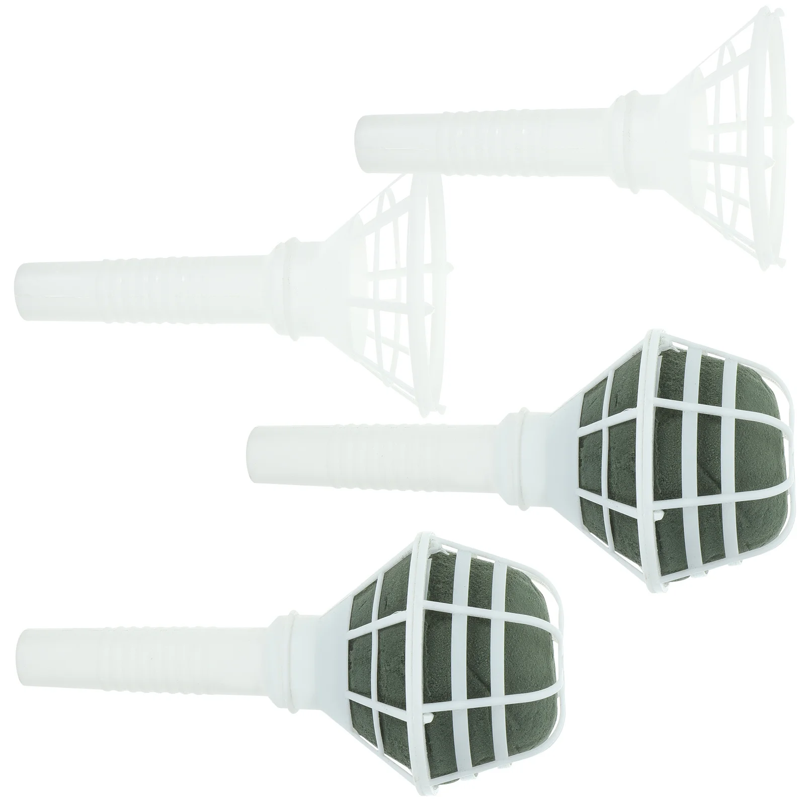 

4Pcs Floral Bouquet Holders DIY Wedding Flower Support Handheld Arrangement Holder for Bridal Shower and Engagement