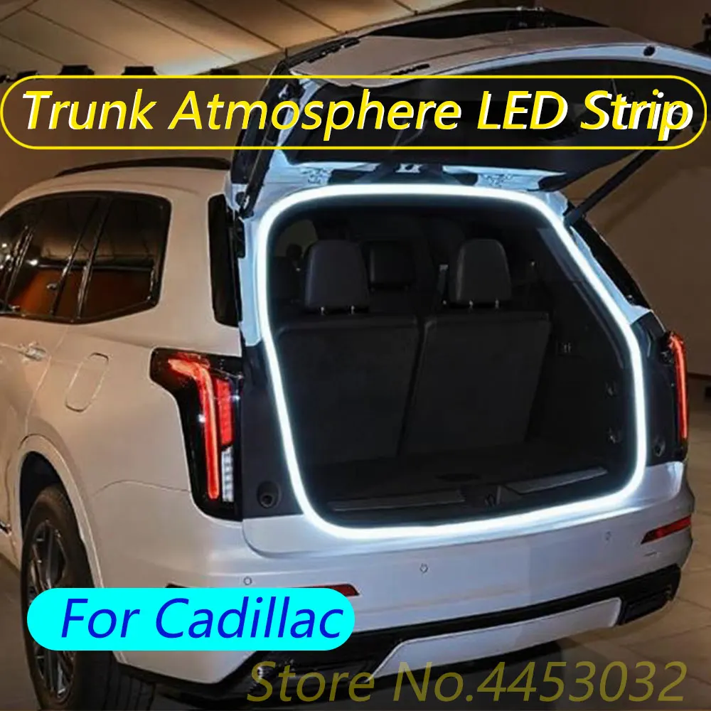 Led سيارة الجذع شرائط مصباح لكاديلاك CT5 XT5 XT4 CT6 ATS SRX XTS CTS ELDORADO SEVILLE DE مصباح لتهيئة الجو 12 فولت 4 متر