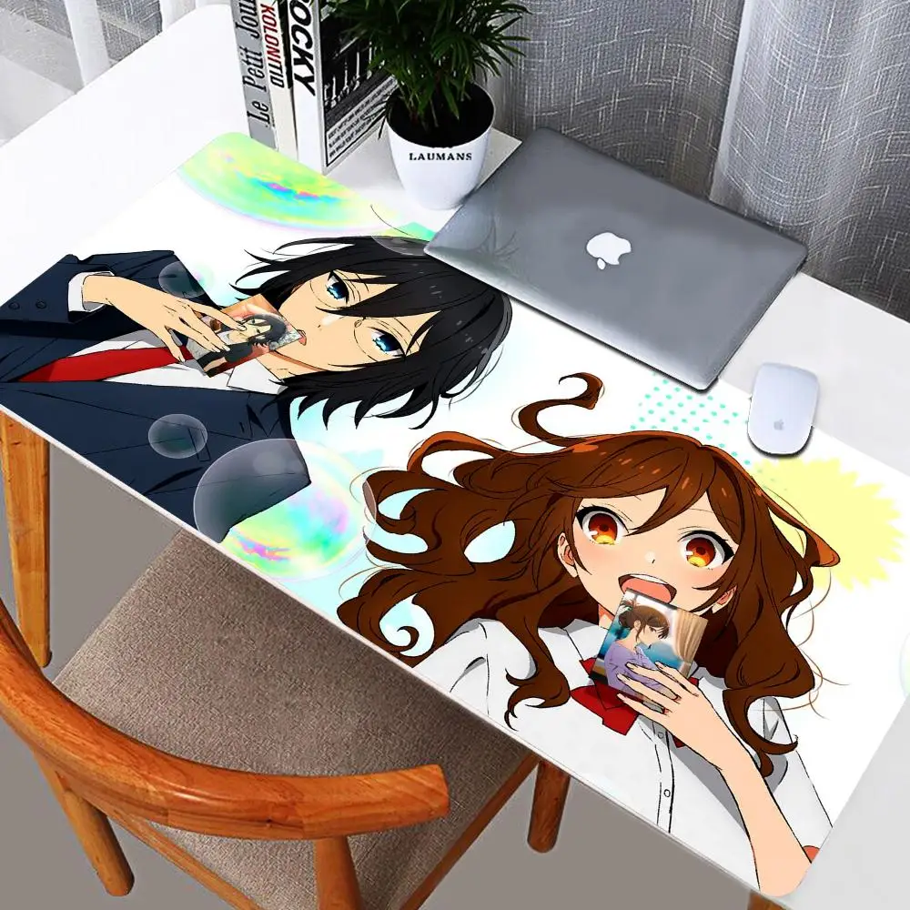 Anime H-Horimiya Mousepad Mousepad Gamer Mouse Pad Size For Office Long Table Mat