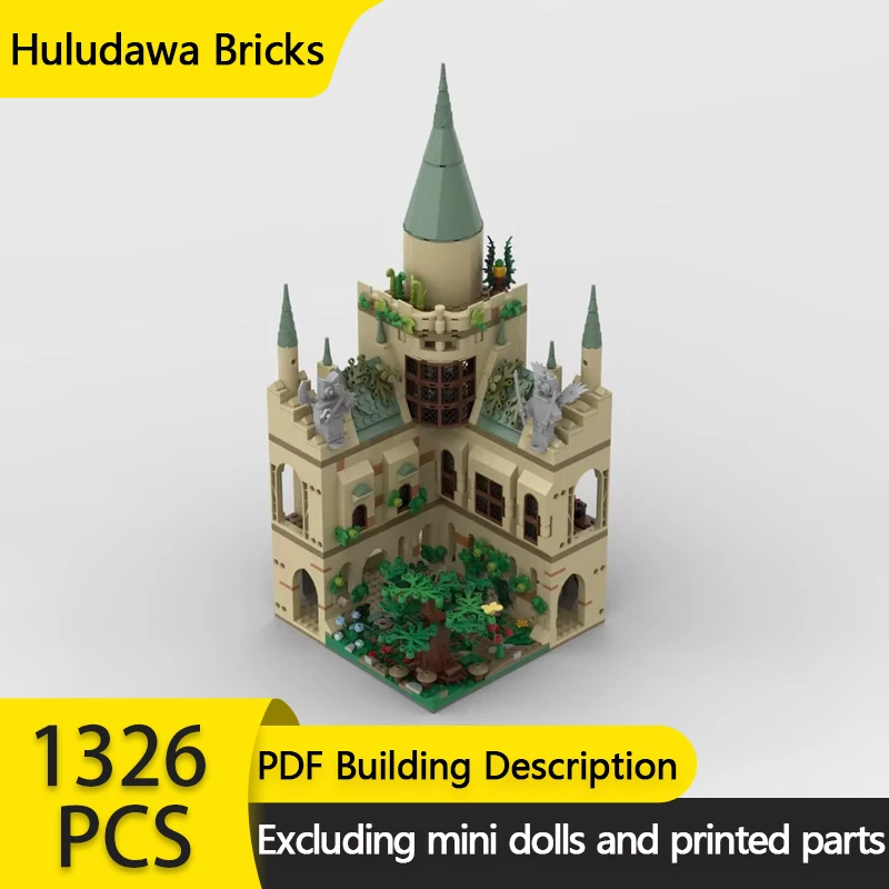 

Magical Movie Street View Model MOC Building Bricks Castle College Modular Technology Gifts Holiday Assemble Children Toys Suit