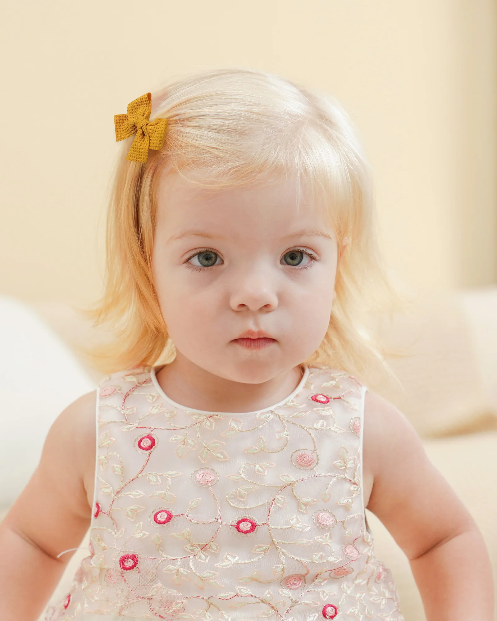 RAINBOW BOWS 6Pcs Cute Solid Ribbon Bowknot Hair Clips for Kids Girls Sweet Bows Hairpin Barrettes Hair Accessories Wholesale