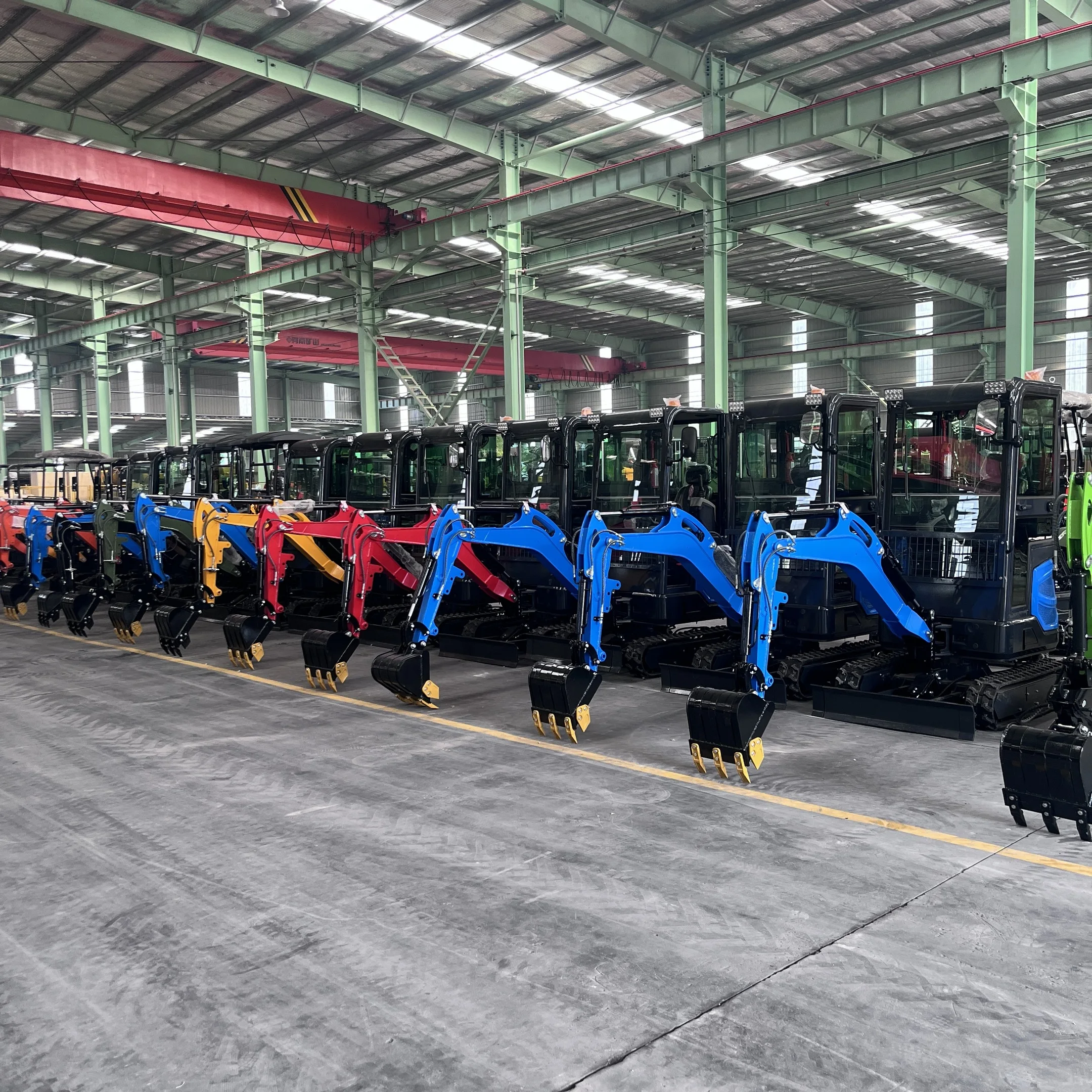 محرك حفارة مجنزرة صغير 1.8 طن للاستخدام الزراعي الصغير مخفض للبيع حفارة هيدروليكية عالية الجودة #2