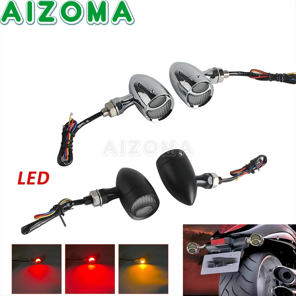 

LED 3 IN 1 Taillight For Honda CB CM Fury Magna Nighthawk Rebel Shadow VTX Motorcycle Tail Brake Lighting Turn Signal Indicator
