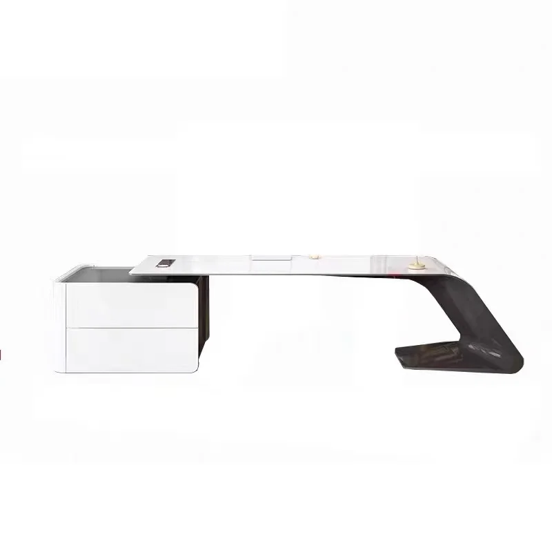 Conference Unusual Office Desk Cabinets Shelf Drafting Cheap Office Desk Storage Minimalist Unique Wooden Bureau Furniture