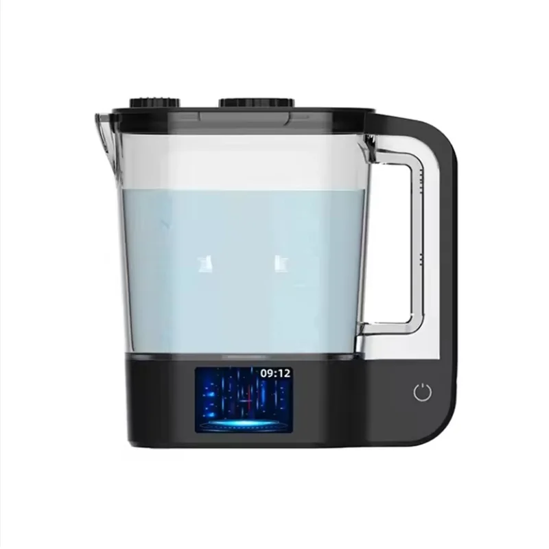 

2-литровый электрический домашний электролиз и генератор воды SPE, богатый водородом, чашка H2, бутылка, щелочный чайник с водородом