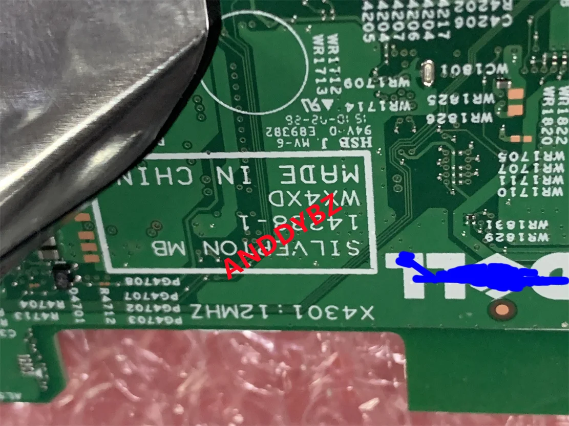 Genuine CN-05J76G WX4XD 5J76G 14238-1 FOR DELL Venue 10 Pro 5055 Laptop Motherboard TESED OK