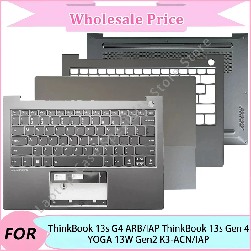 

NEW For ThinkBook 13s G4 ARB/IAP ThinkBook 13s Gen 4 YOGA 13W Gen2 K3-ACN/IAP Case/Palmrest/Bottom Case/Keyboard