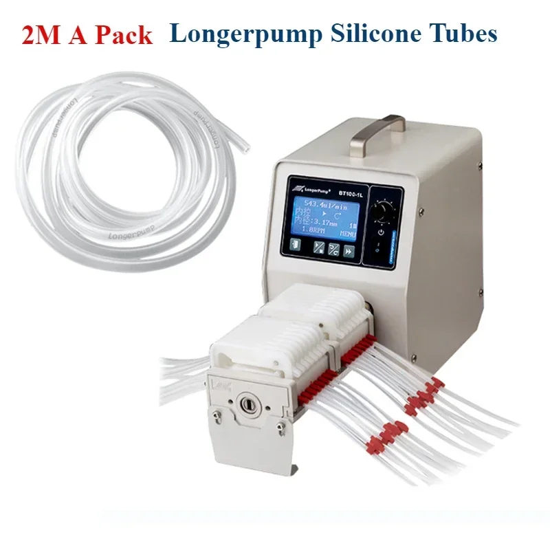 

2M A Pack Longerpump Silicone Tubes No.13-73 Pipes, Peristaltic Pump Packaging Tube