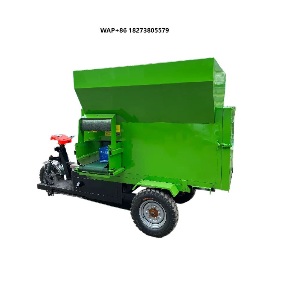 Adjustable Discharge Height Animal Fertilizer Spreader High Load Bearing Capacity Poultry Machine China Advanced Machine