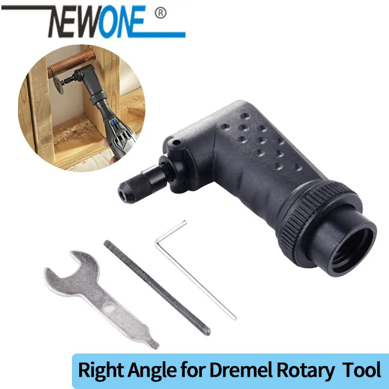 

M19*2 Thread 575 Right Angle Rotary Tool Attachment Accessories For Rotary Tool Grip