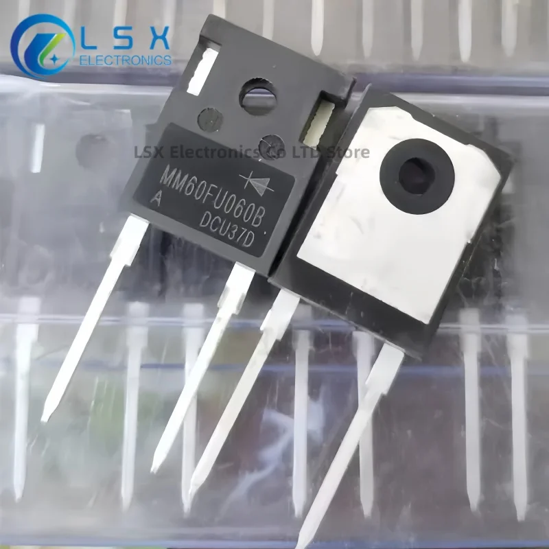 10PCS MM60FU060B MM60FU060 60A 600V TO-247-2 Rectifier Fast Recovery Diode New Original Transistor