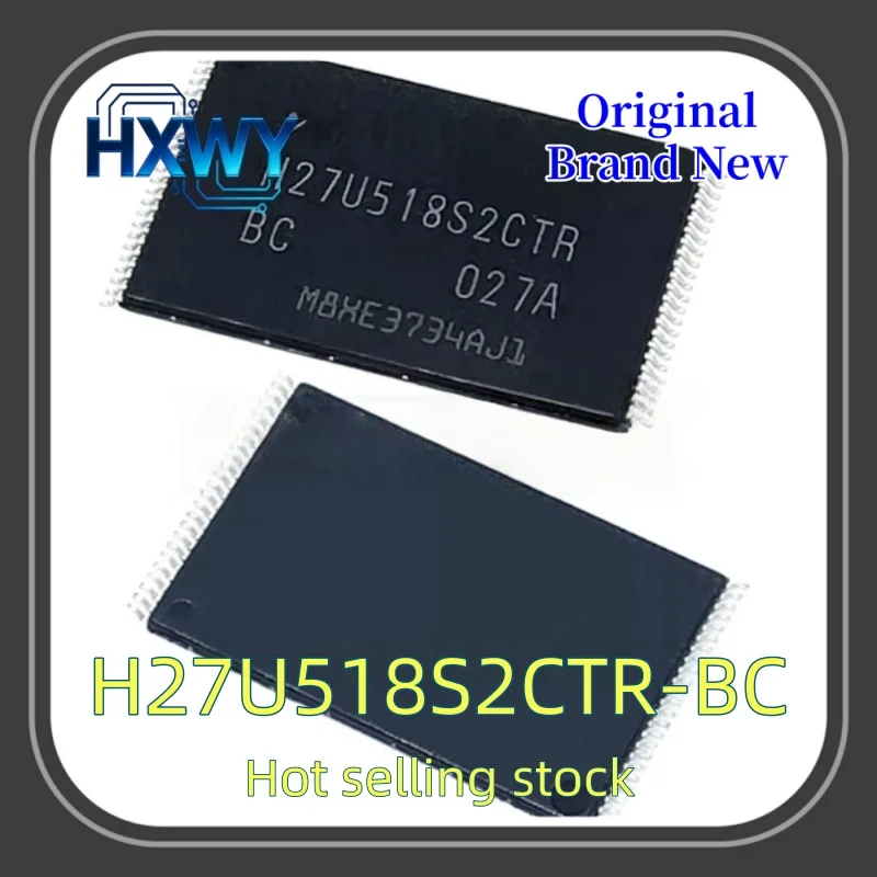 (5/10 pieces) H27U518S2CTR-BC H27U518S TSSOP48 Memory Chip IC New Electronic Parts Fast Delivery High Quality In Stock