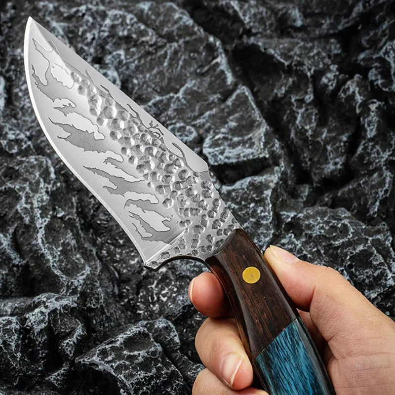 Forged Steel Kitchen Knives Chef Meat Knife Butcher Boning Knife Outdoors Fishing Barbecue Cutting Cooking Cutter