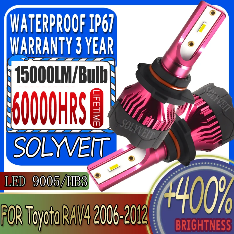 

Clearer Beam Made of Durable Materials Last Longer Headlight LED High Beam For Toyota RAV4 2006 2007 2008 2009 2010 2011 2012