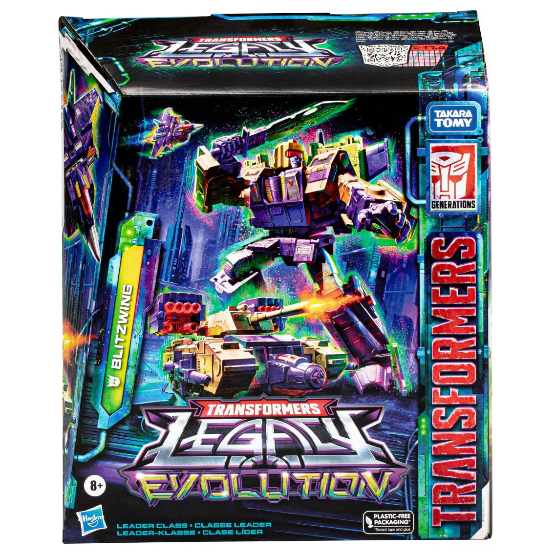 Hasbro Transformers Legacy: Evolution Blitzwing 모델 장난감, 애니메이션 선물, 액션 피규어 수집, 무료 배송, 새로운 주식