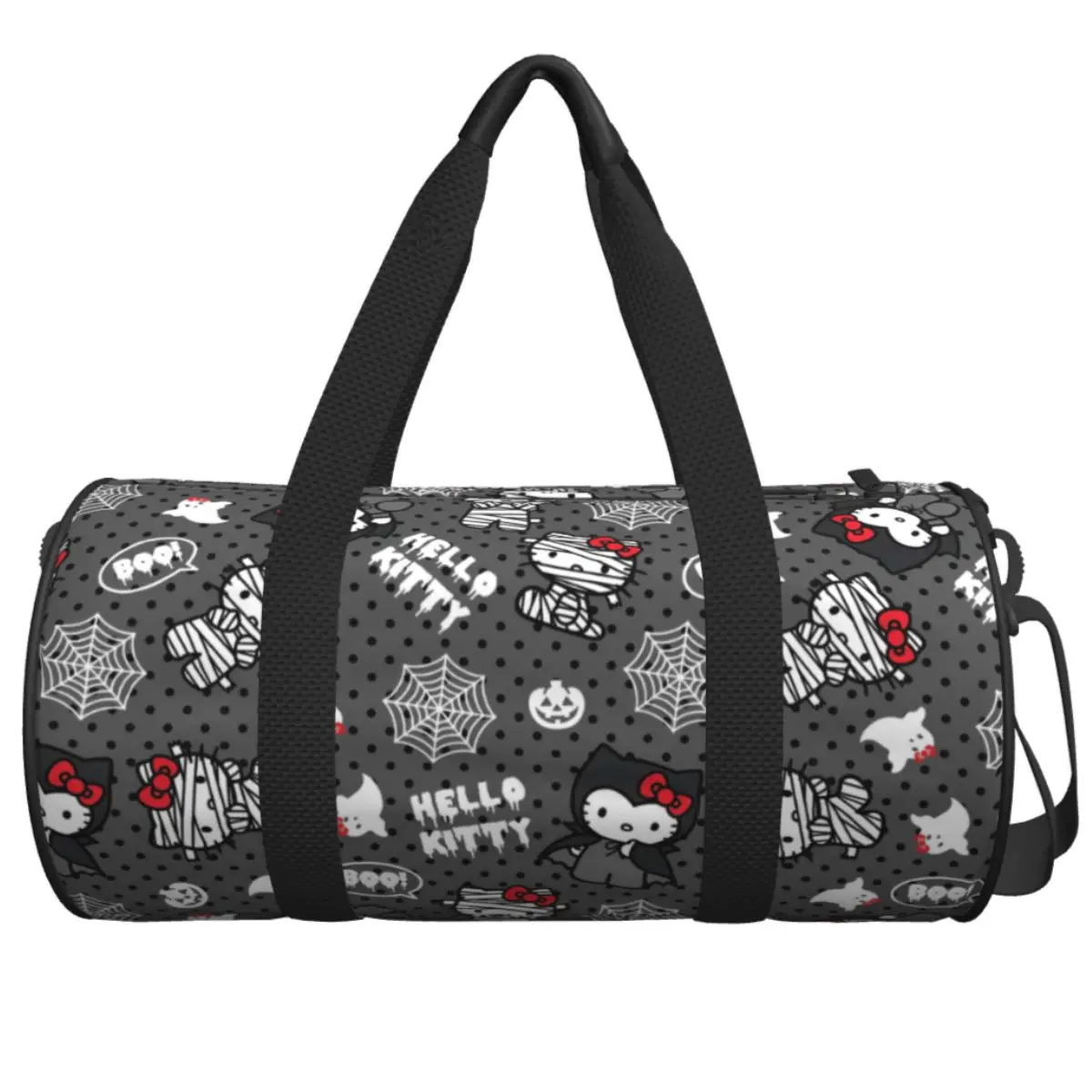 

Hello Kitty Halloween Cartoon Cute-bayingimg Gym Bag Travel Sports Bags Men's Design Large Novelty Fitness Bag Outdoor Handbags