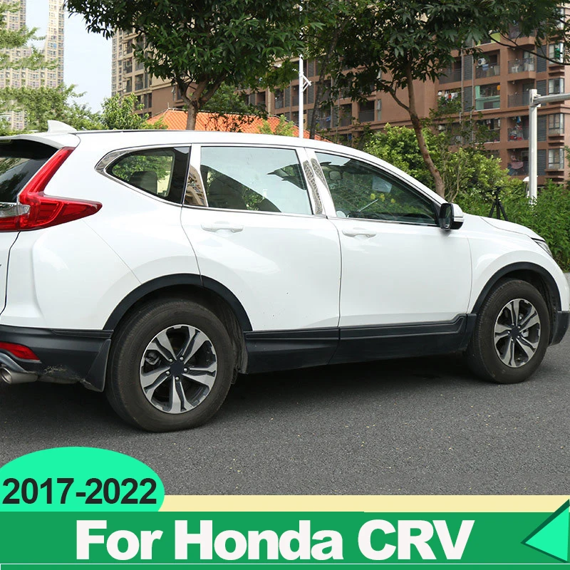 

Гибридная наклейка на дверь автомобиля из нержавеющей стали для Honda CRV CR-V 5th 2017 2018 2019 2020 2021 B C