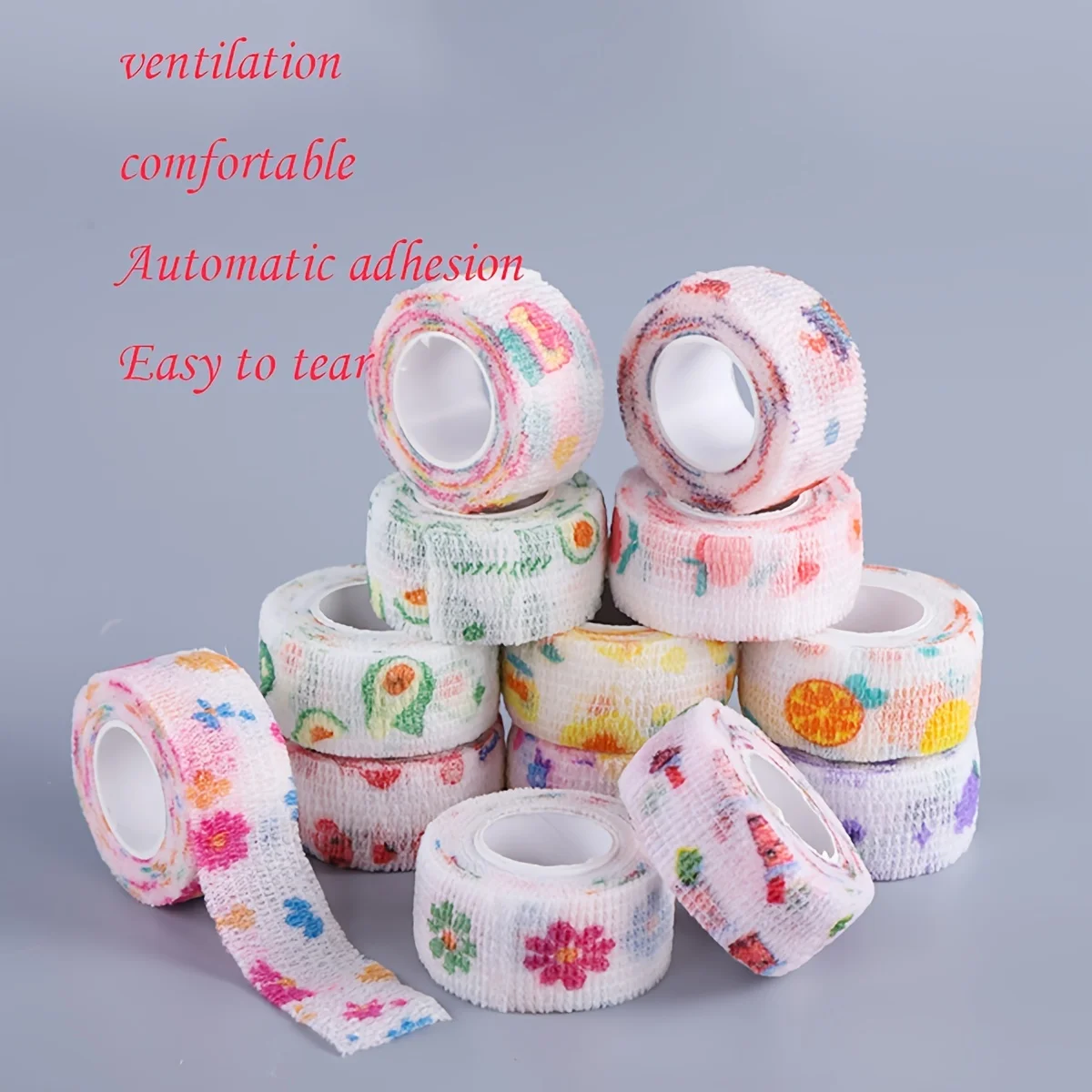 1 шт., самоклеящаяся эластичная повязка на палец