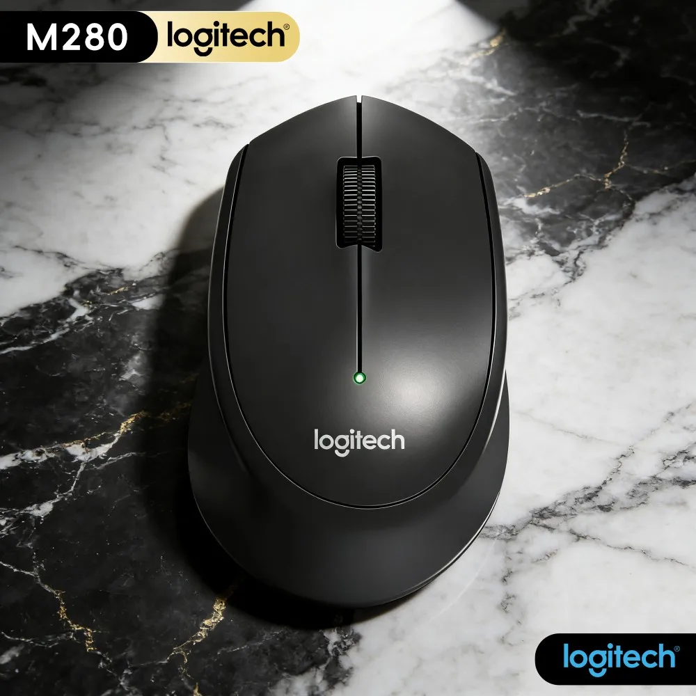Mini Office Build Wireless Mouse M280 Nice Palm Touch For Long Document Work Home Regular Computer Operating Tasks
