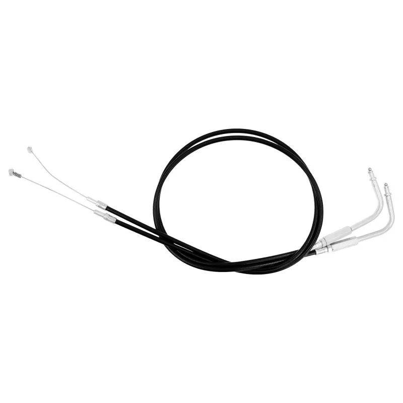 

Удлиненный комплект тросов газа и сцепления для Harley Sportster XL883 1200 Dyna, нержавеющая сталь, гладкий и прочный